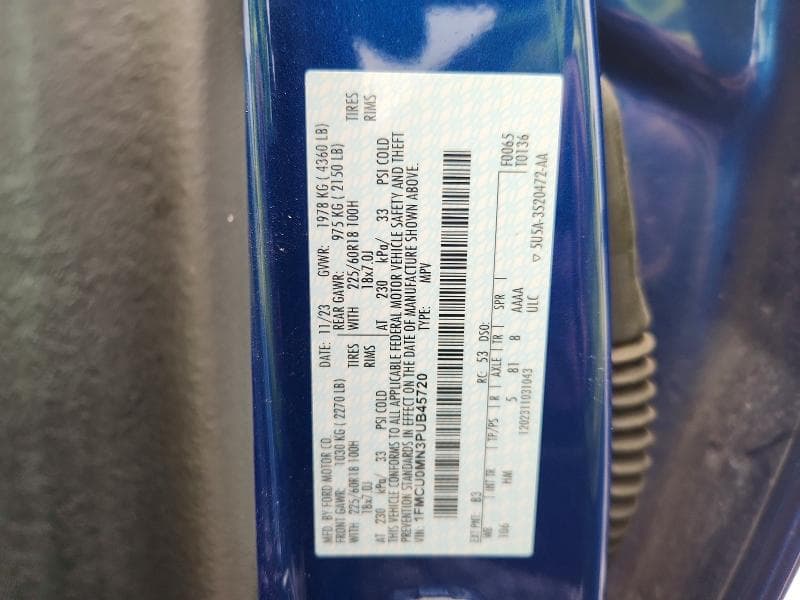 2023 FORD ESCAPE ST LINE 13