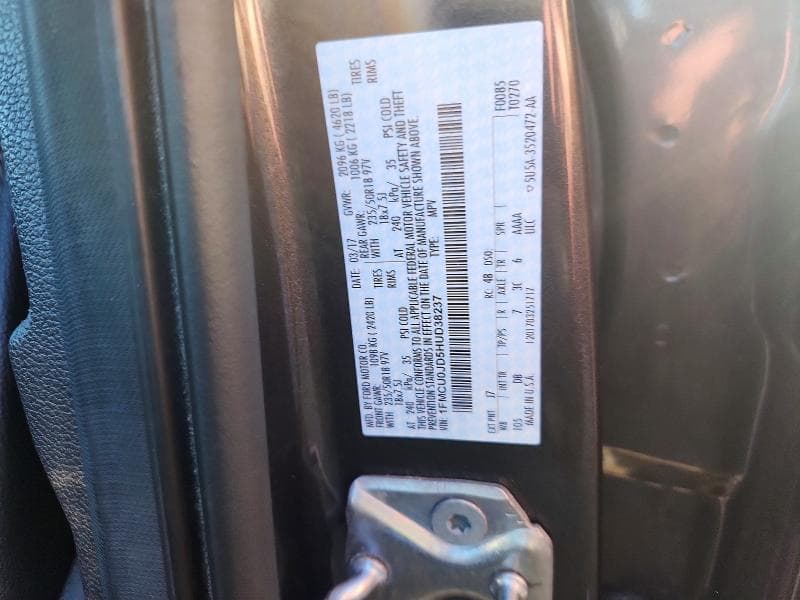 2017 FORD ESCAPE TITANIUM 13