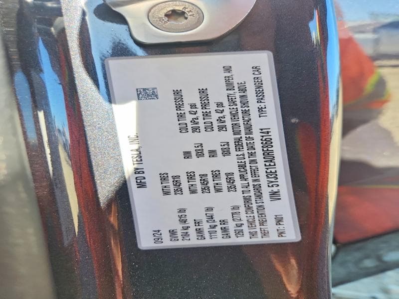 2024 TESLA MODEL 3 12