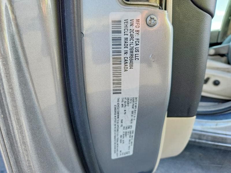 2021 CHRYSLER PACIFICA HYBRID TOURING L 12