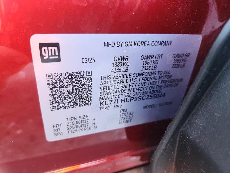 2025 CHEVROLET TRAX 1LT 12