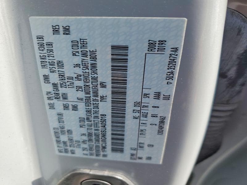 2025 FORD ESCAPE ACTIVE 12