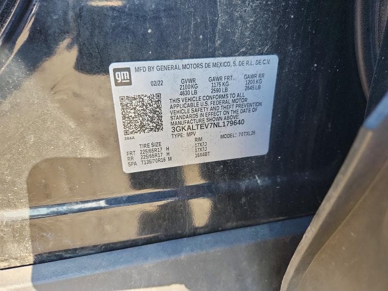 2022 GMC TERRAIN SLE 13