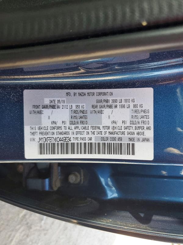 2019 MAZDA CX-3 SPORT 13