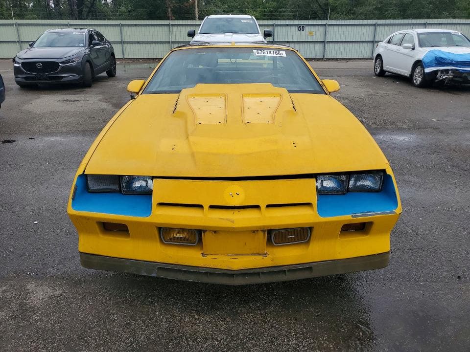 1984 CHEVROLET CAMARO 5