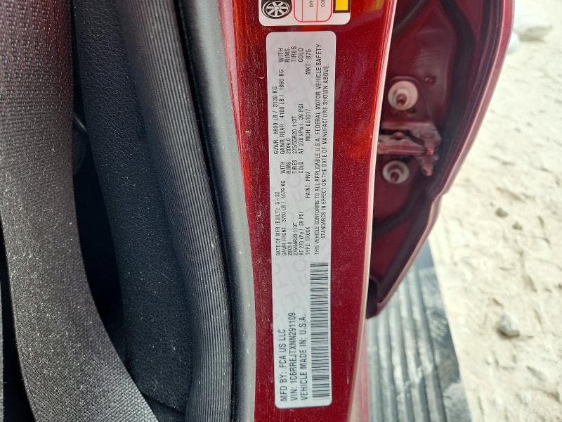 2022 RAM 1500 LARAMIE 12