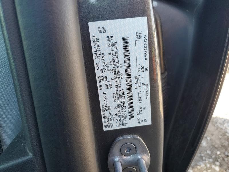 2022 FORD ESCAPE SE 14