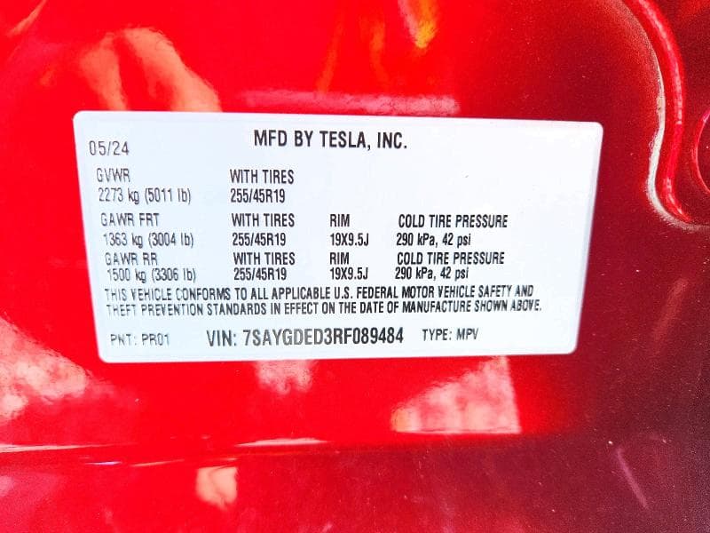 2024 TESLA MODEL Y 12
