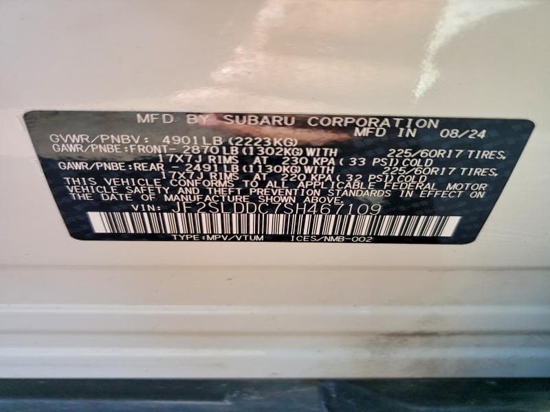2025 SUBARU FORESTER PREMIUM 12