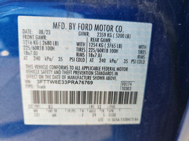 2023 FORD MAVERICK XL 13