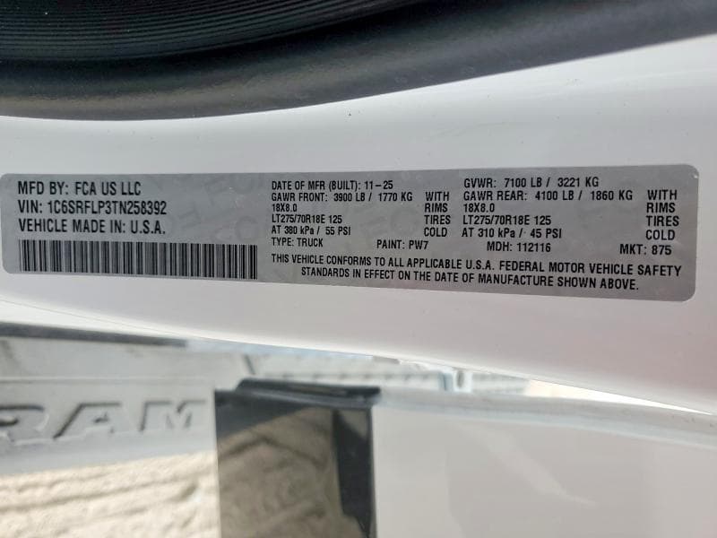 2026 RAM 1500 REBEL 12