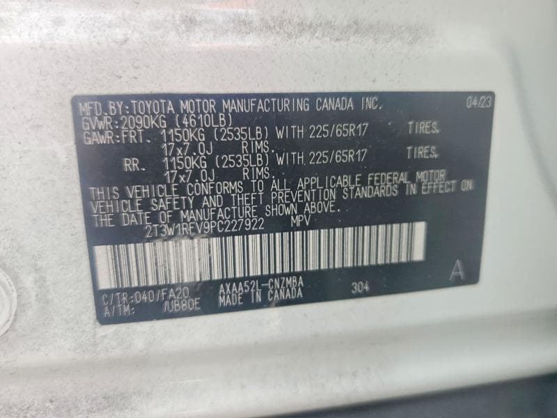 2023 TOYOTA RAV4 XLE 14