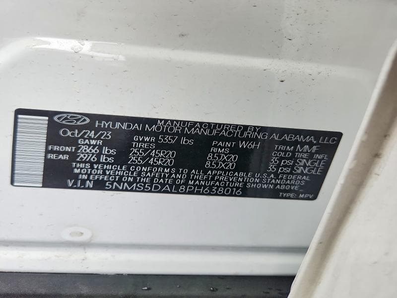 2023 HYUNDAI SANTA FE CALLIGRAPHY 13