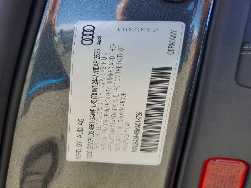 2021 AUDI A4 PREMIUM PLUS 45 13
