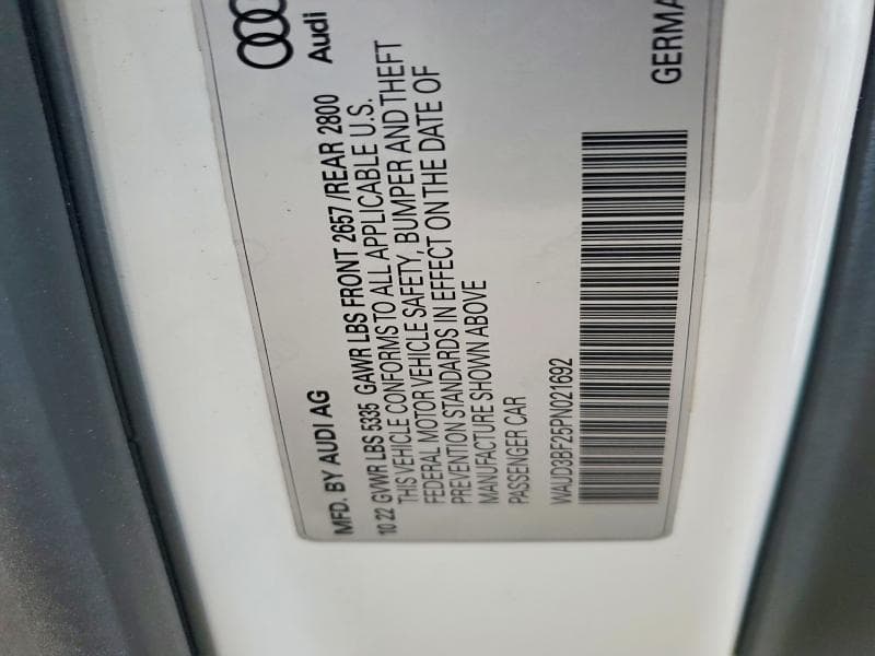 2023 AUDI A6 PREMIUM 12