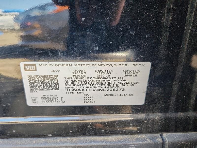 2022 CHEVROLET EQUINOX LT 13