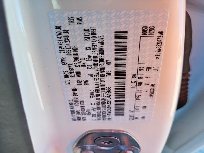 2026 FORD ESCAPE ST LINE SELECT 14