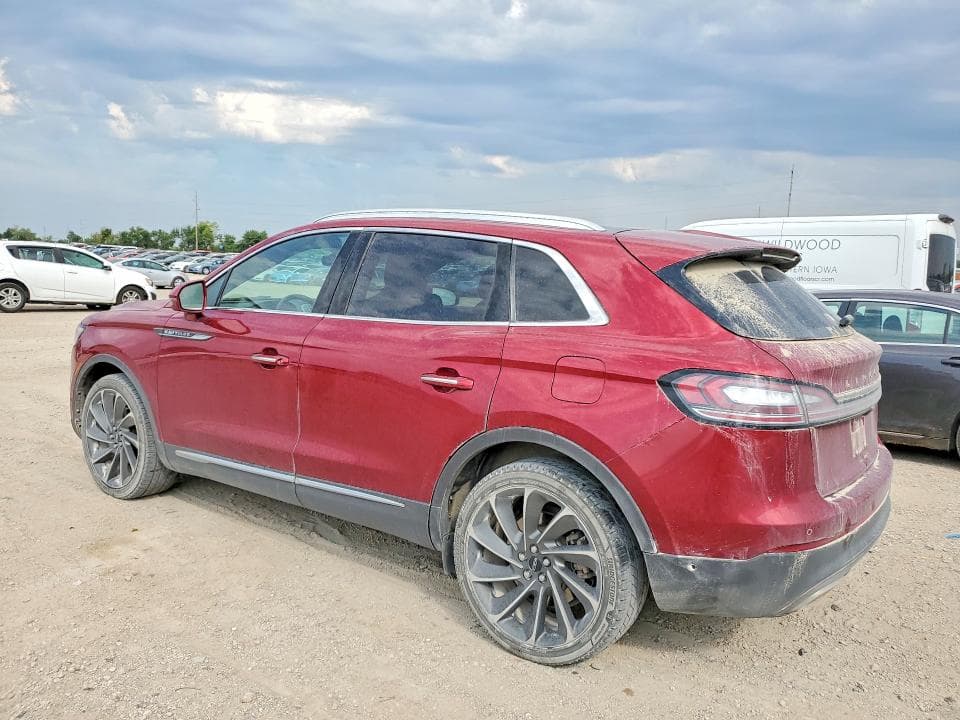 2019 LINCOLN NAUTILUS RESERVE 2
