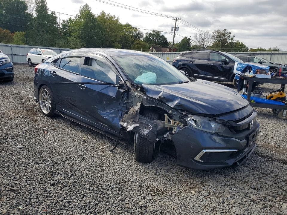 2019 HONDA CIVIC LX 4