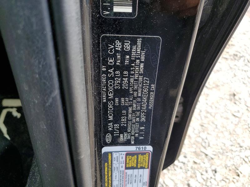 2019 KIA FORTE LXS 12