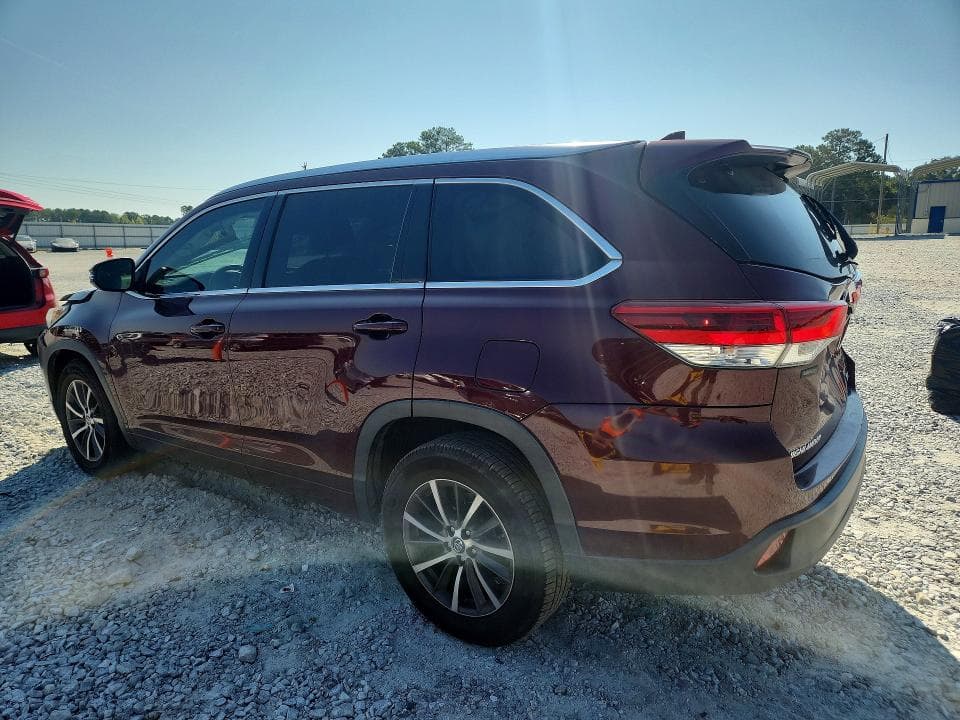 2017 TOYOTA HIGHLANDER XLE 2