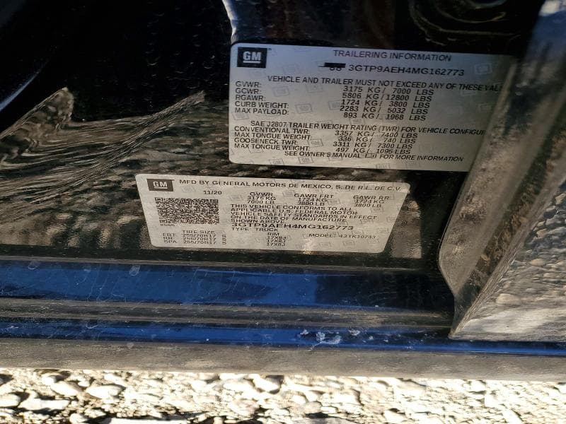 2021 GMC SIERRA K1500 13