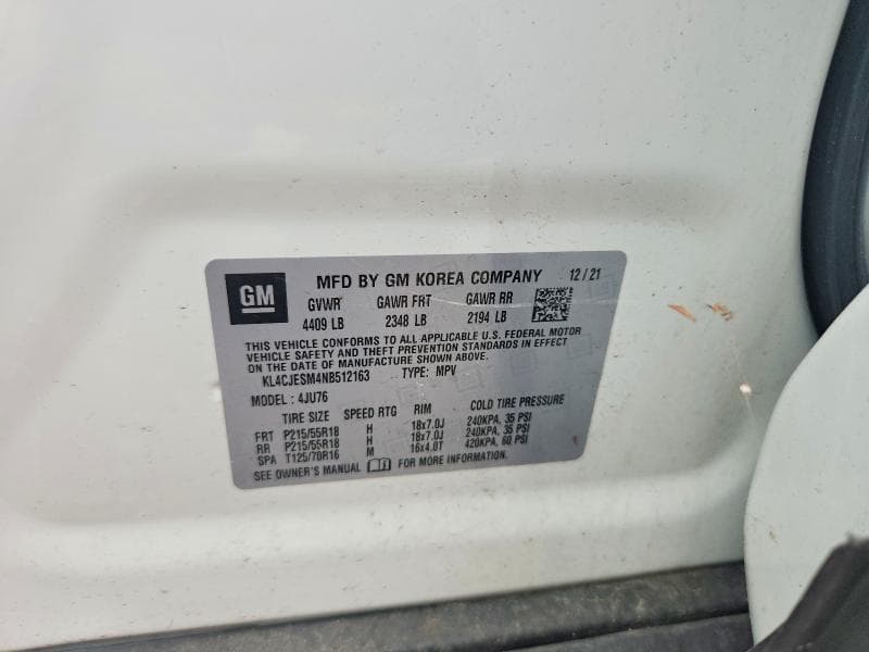 2022 BUICK ENCORE PREFERRED 13