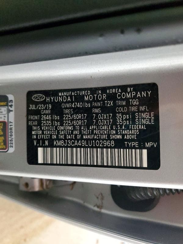 2020 HYUNDAI TUCSON VALUE 14