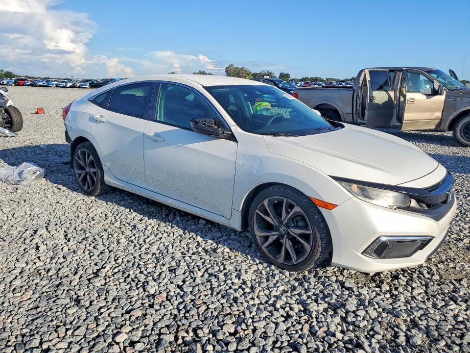 2019 HONDA CIVIC LX 4