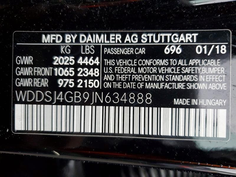 2018 MERCEDES-BENZ CLA 250 4MATIC 12