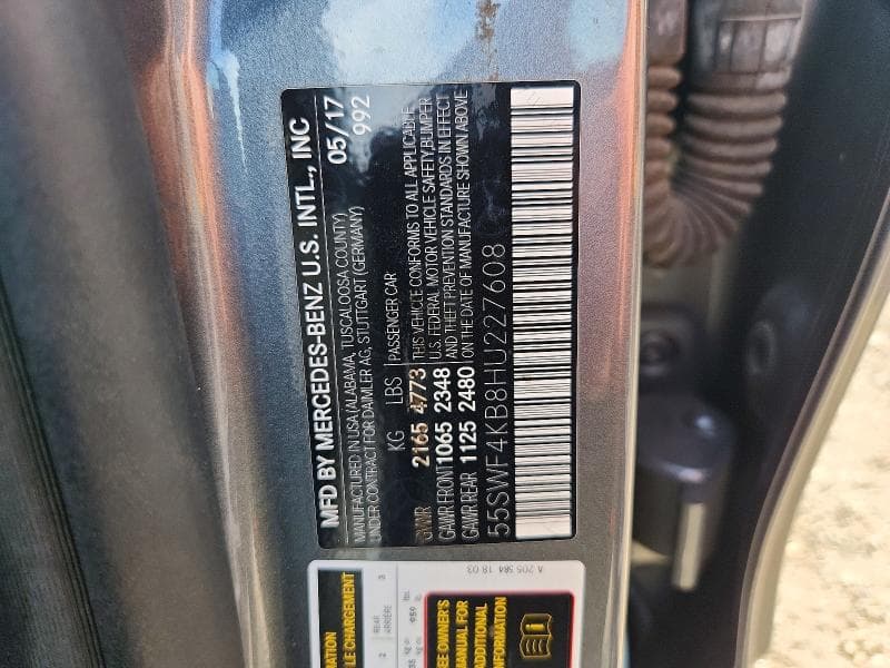2017 MERCEDES-BENZ C 300 4MATIC 12