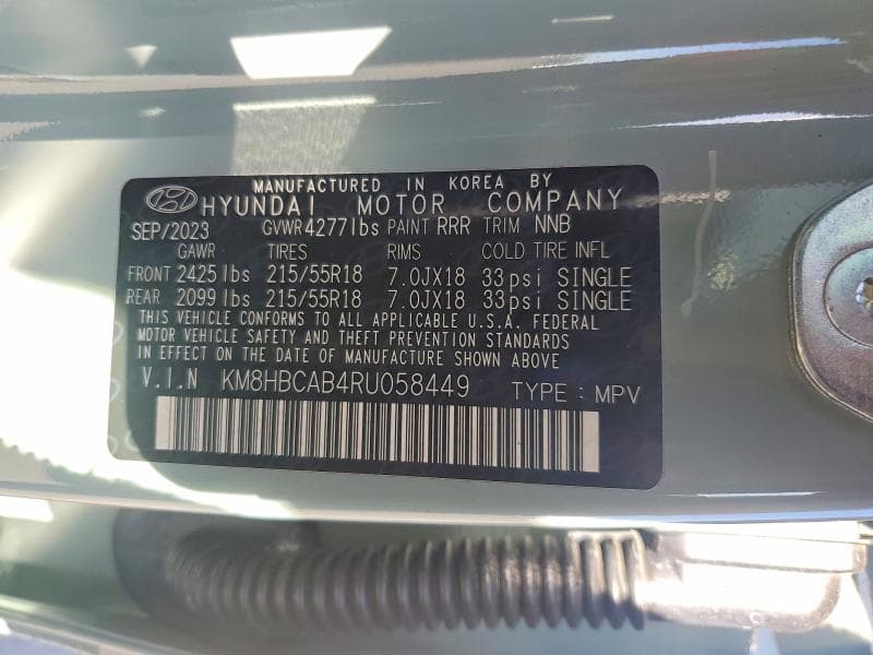 2024 HYUNDAI KONA SEL 14