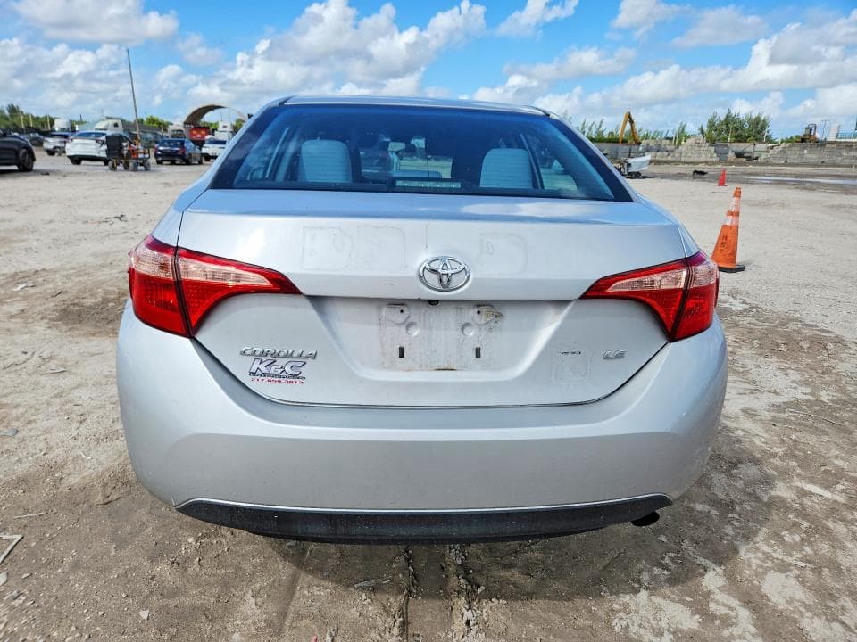 2017 TOYOTA COROLLA LE 6