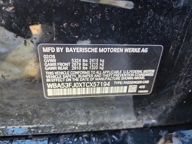 2026 BMW 530 XI 12
