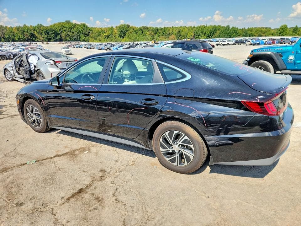 2022 HYUNDAI SONATA HYBRID BLUE 2