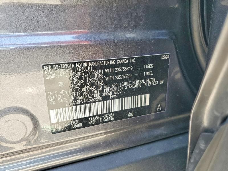 2024 TOYOTA RAV4 XLE PREMIUM 12