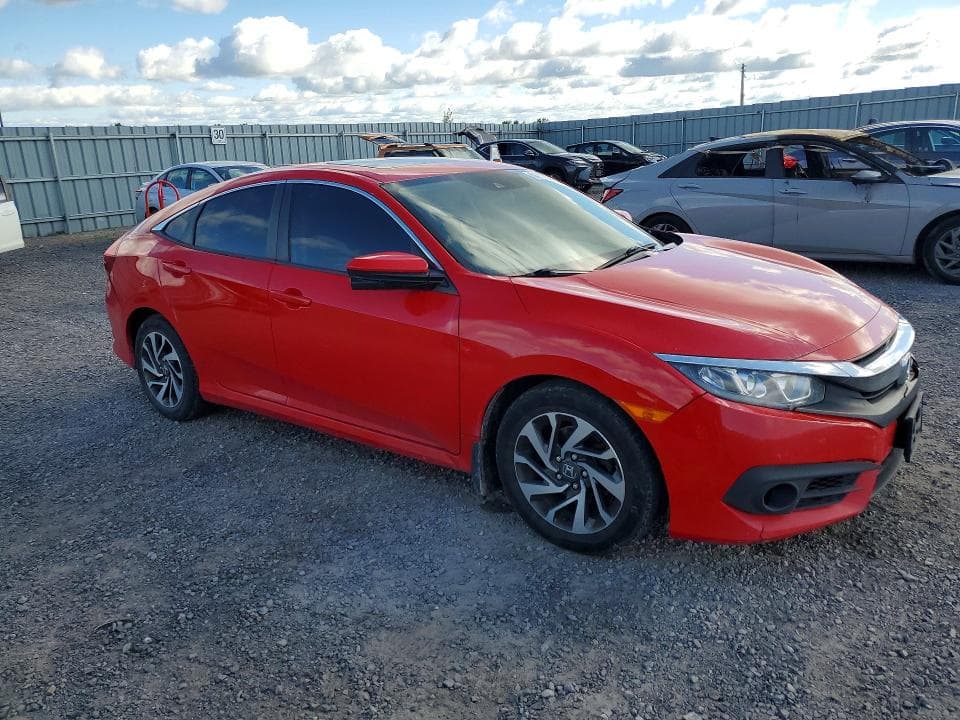 2017 HONDA CIVIC EX 4