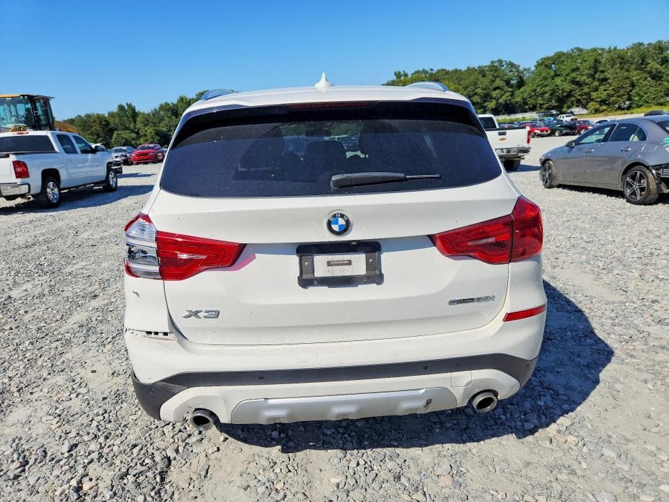 2019 BMW X3 SDRIVE30I 6