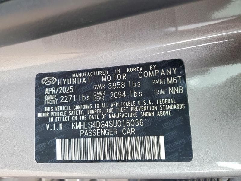 2025 HYUNDAI ELANTRA SEL 12
