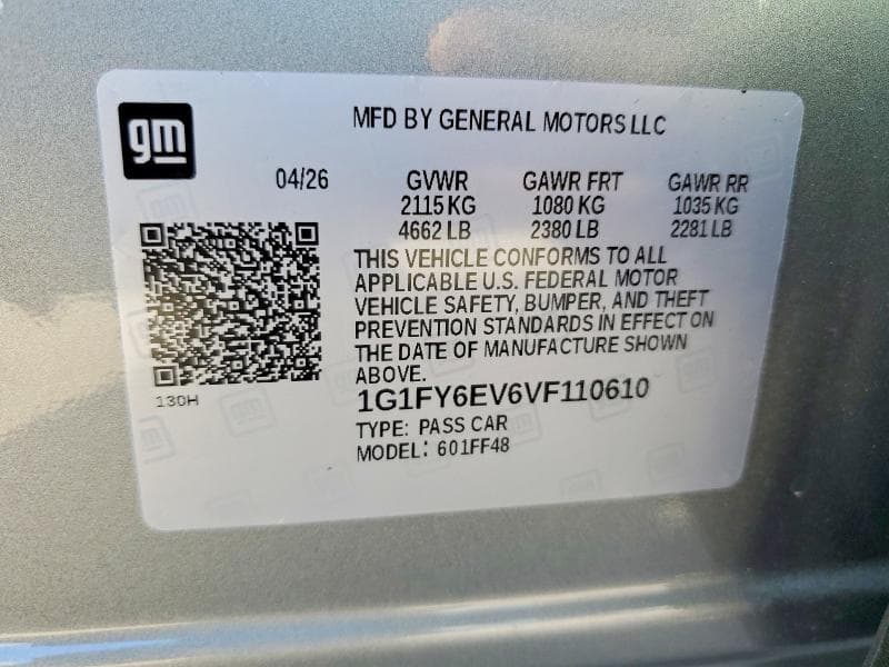 2027 CHEVROLET BOLT LT 14