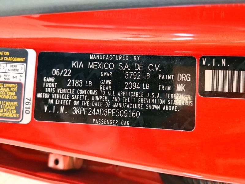 2023 KIA FORTE LXS 12