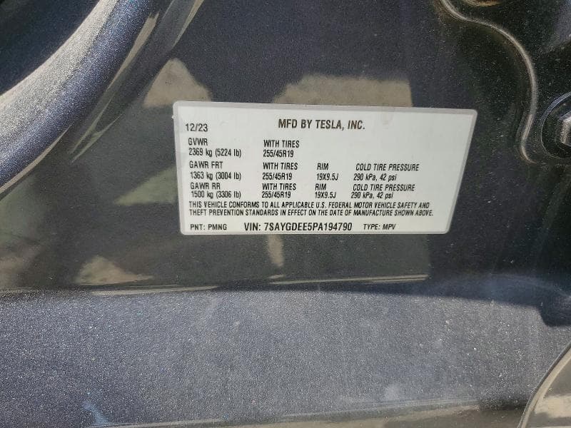 2023 TESLA MODEL Y 13