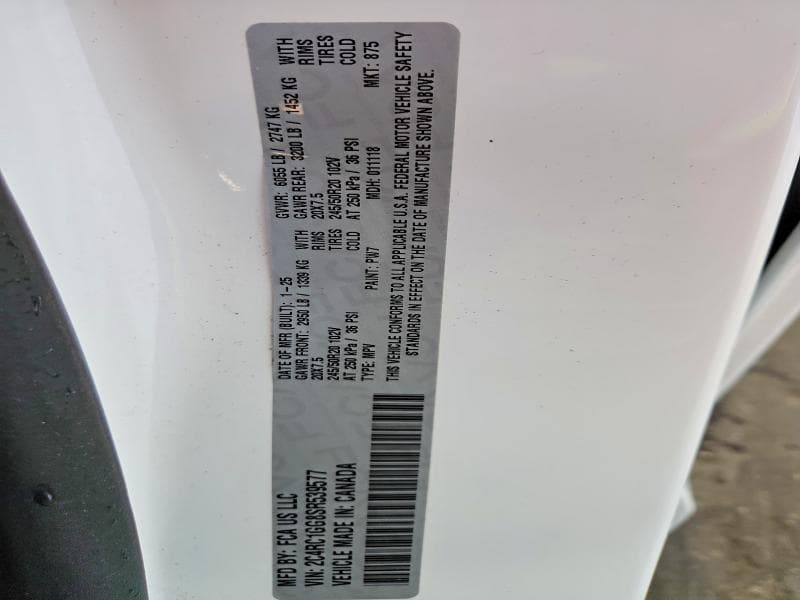 2025 CHRYSLER PACIFICA LIMITED 13