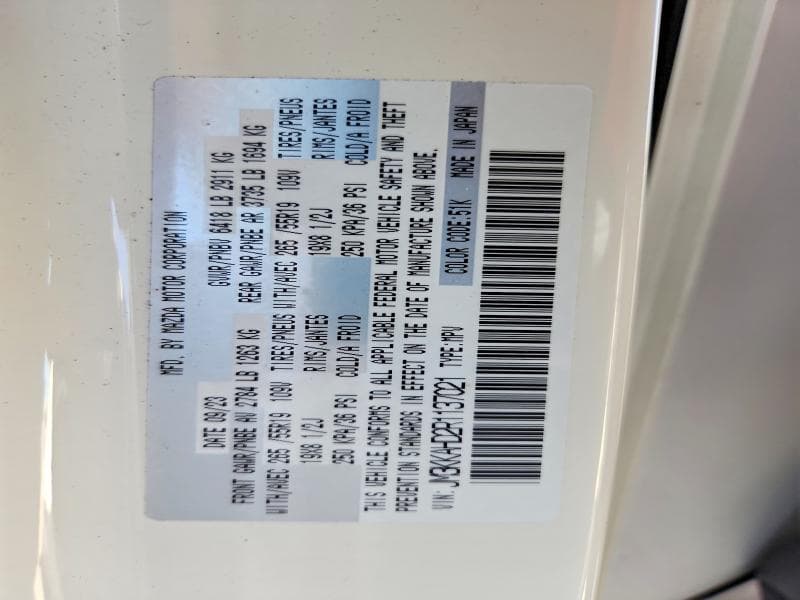 2024 MAZDA CX-90 SELECT 13