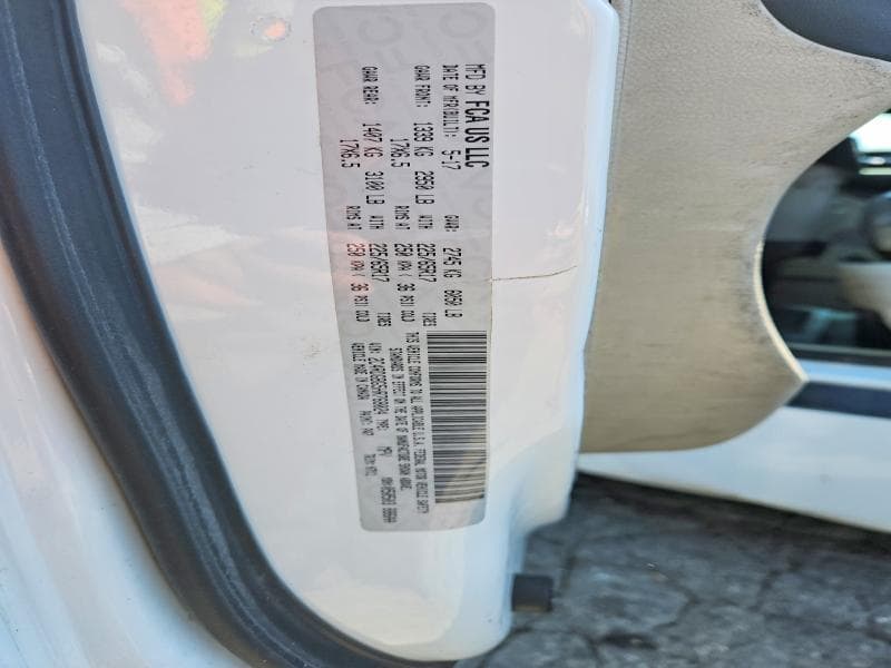 2017 DODGE GRAND CARAVAN SE 12