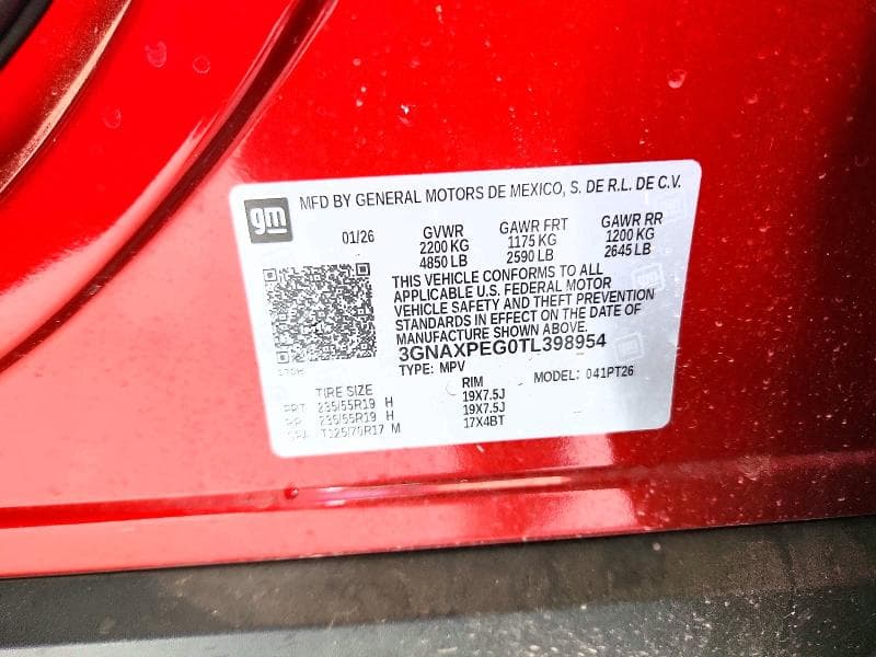 2026 CHEVROLET EQUINOX LT 12