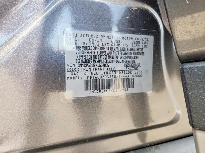 2019 NISSAN KICKS SR 12
