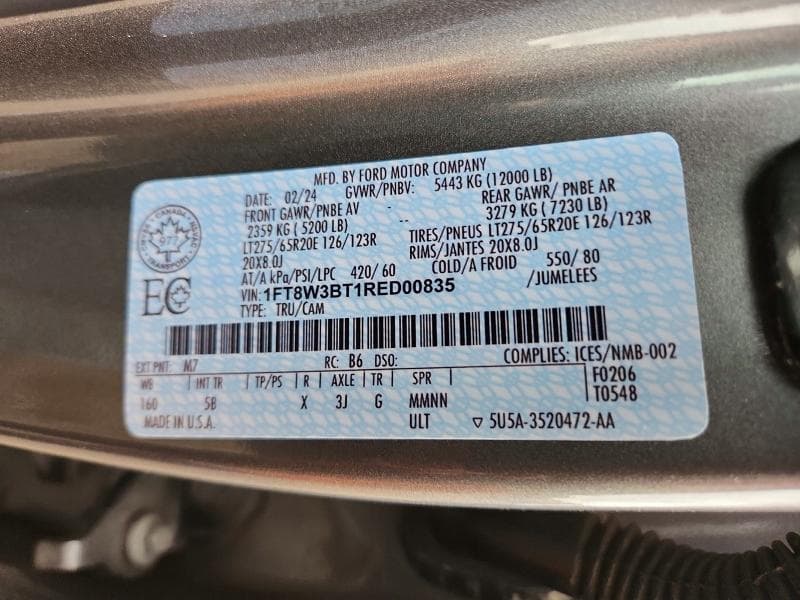 2024 FORD F350 SUPER DUTY 12
