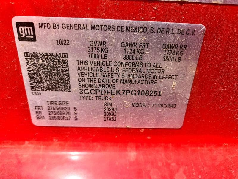 2023 CHEVROLET SILVERADO K1500 LT TRAIL BOSS 12