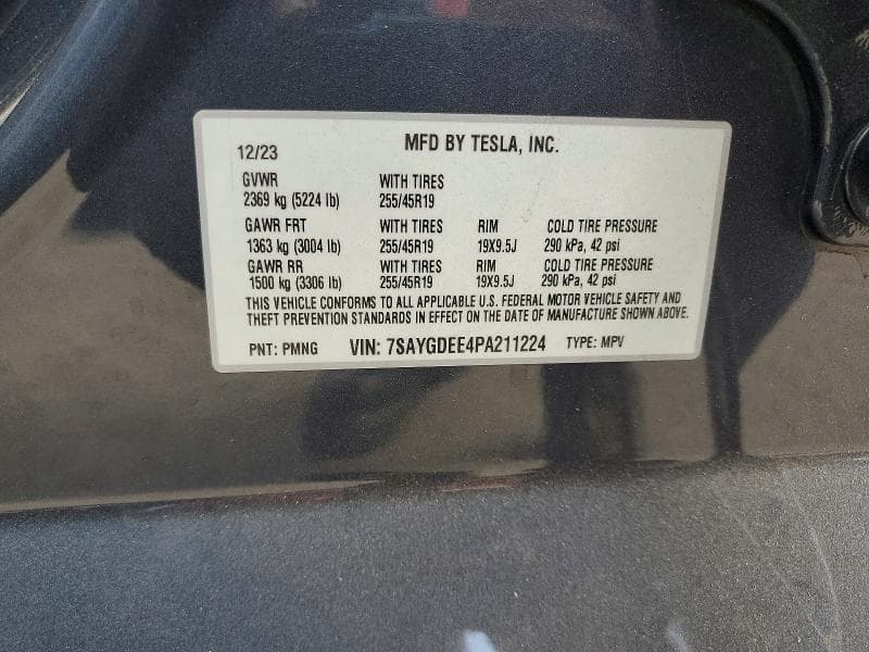 2023 TESLA MODEL Y 14